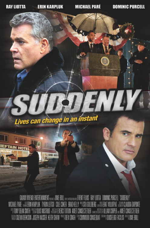1000 piece jigsaw puzzle for the movie poster: Suddenly (2013)