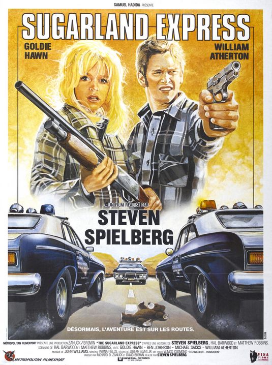 the movie poster: The Sugarland Express (1974) ver3