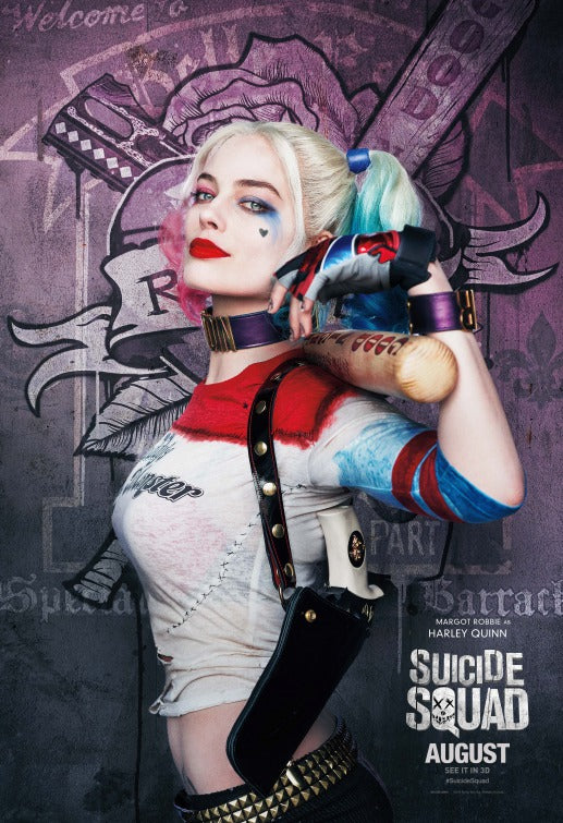 1000 piece jigsaw puzzle for the movie poster: Suicide Squad (2016) ver27