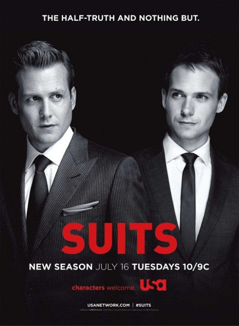 1000 piece jigsaw puzzle for tv poster: Suits, ver2