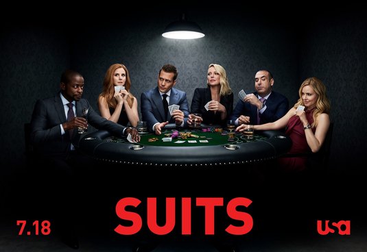 1000 piece jigsaw puzzle for tv poster: Suits, ver5