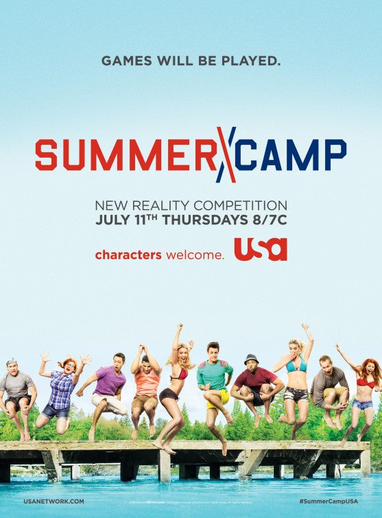 1000 piece jigsaw puzzle for tv poster: Summer Camp