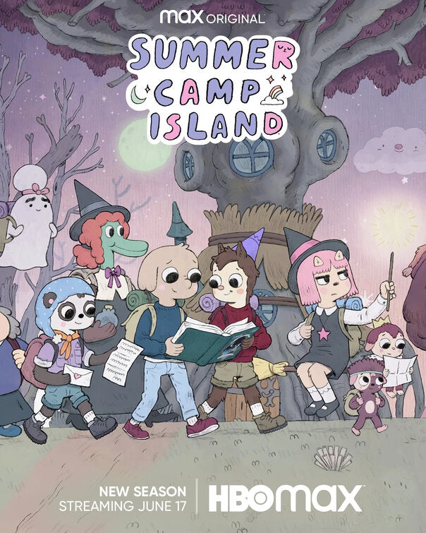 1000 piece jigsaw puzzle for tv poster: Summer Camp Island, ver4