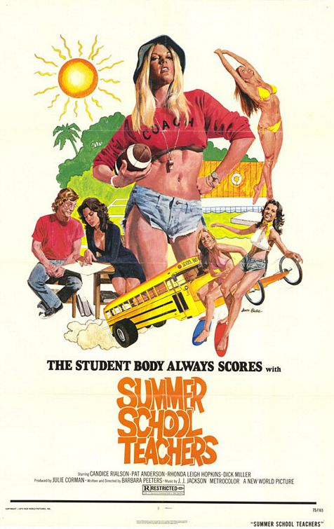 the movie poster: Summer School Teachers (1974)