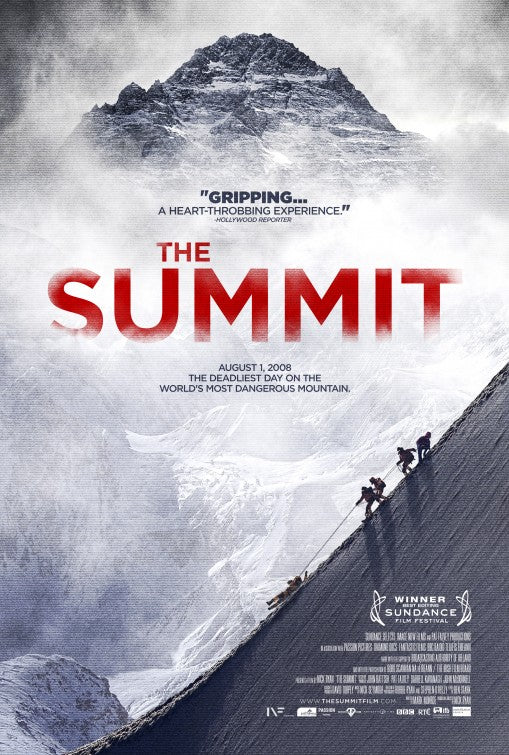 1000 piece jigsaw puzzle for the movie poster: The Summit (2013)