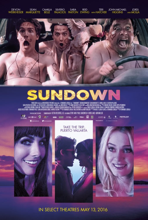 1000 piece jigsaw puzzle for the movie poster: Sundown (2016) ver2