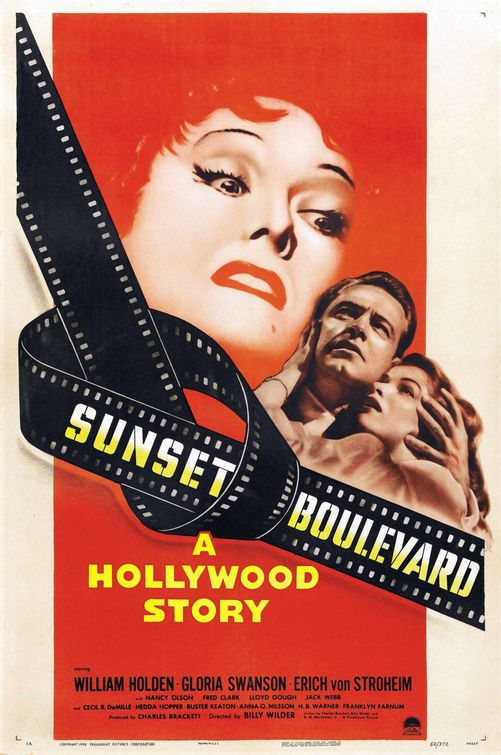 the movie poster: Sunset Boulevard (1950)