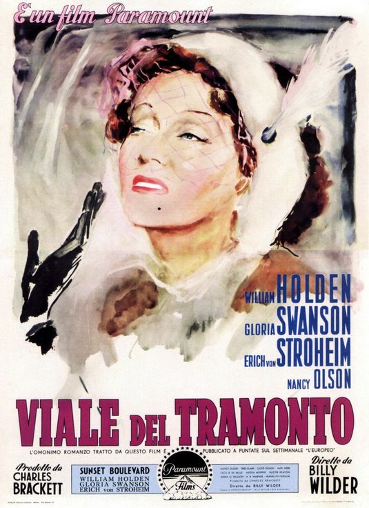 the movie poster: Sunset Boulevard (1950) ver12