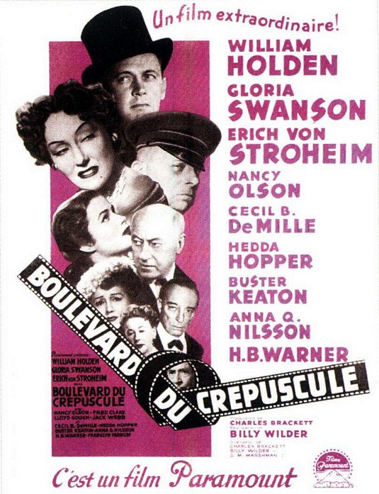 the movie poster: Sunset Boulevard (1950) ver13