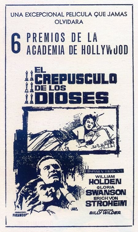 the movie poster: Sunset Boulevard (1950) ver15
