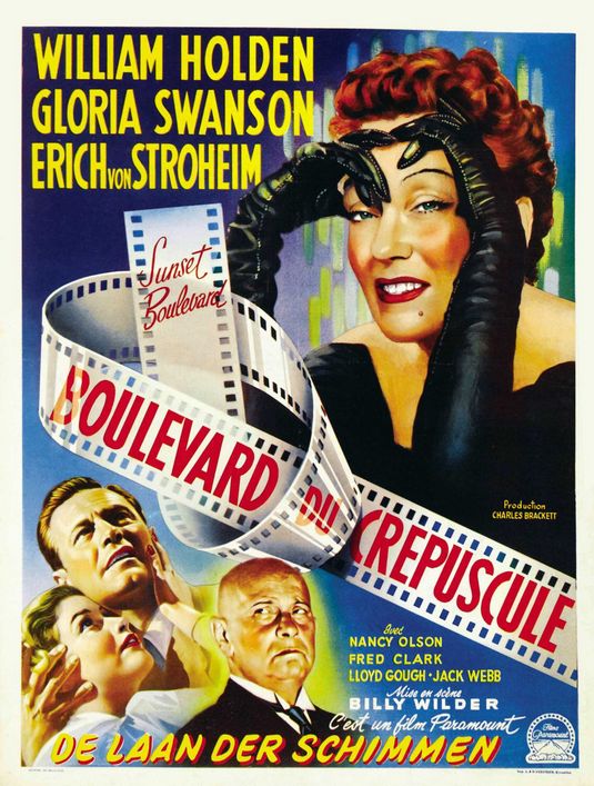 the movie poster: Sunset Boulevard (1950) ver6