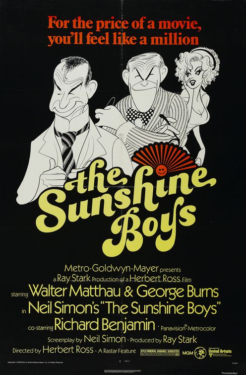 the movie poster: The Sunshine Boys (1975)