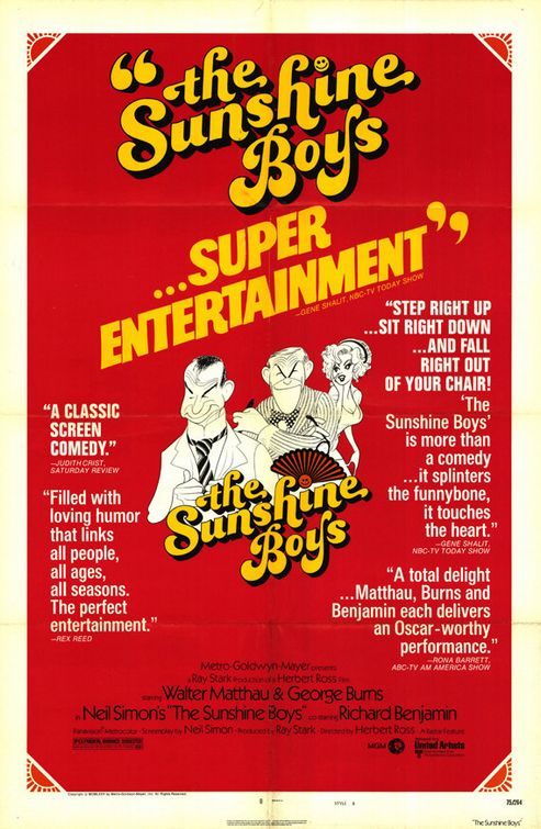 the movie poster: The Sunshine Boys (1975) ver3