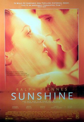 the movie poster: Sunshine (2000) ver1