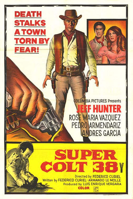 the movie poster: Super Colt 38 (1969)