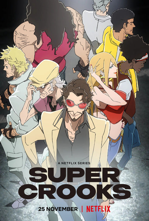 1000 piece jigsaw puzzle for tv poster: Super Crooks