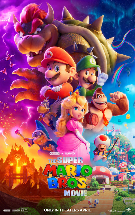 1000 piece jigsaw puzzle for the movie poster: The Super Mario Bros. Movie (2023) ver10