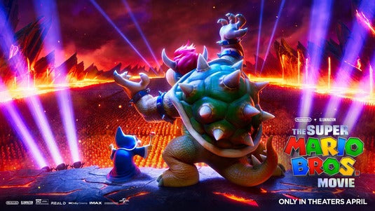 1000 piece jigsaw puzzle for the movie poster: The Super Mario Bros. Movie (2023) ver15