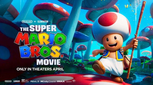 1000 piece jigsaw puzzle for the movie poster: The Super Mario Bros. Movie (2023) ver23