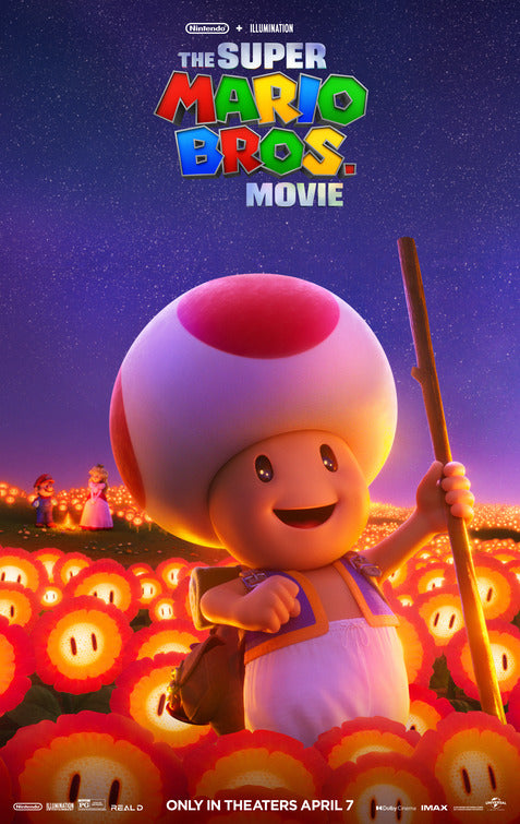 1000 piece jigsaw puzzle for the movie poster: The Super Mario Bros. Movie (2023) ver8