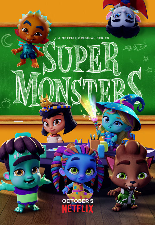 1000 piece jigsaw puzzle for tv poster: Super Monsters