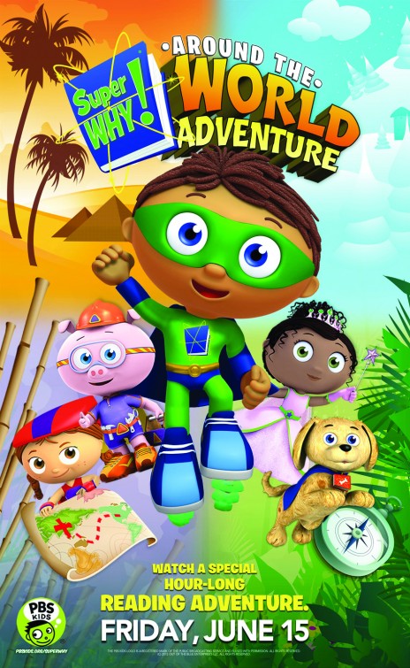 1000 piece jigsaw puzzle for tv poster: Super Why!