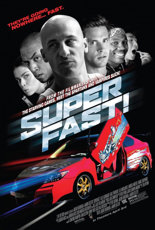 1000 piece jigsaw puzzle for the movie poster: Superfast (2015) ver2