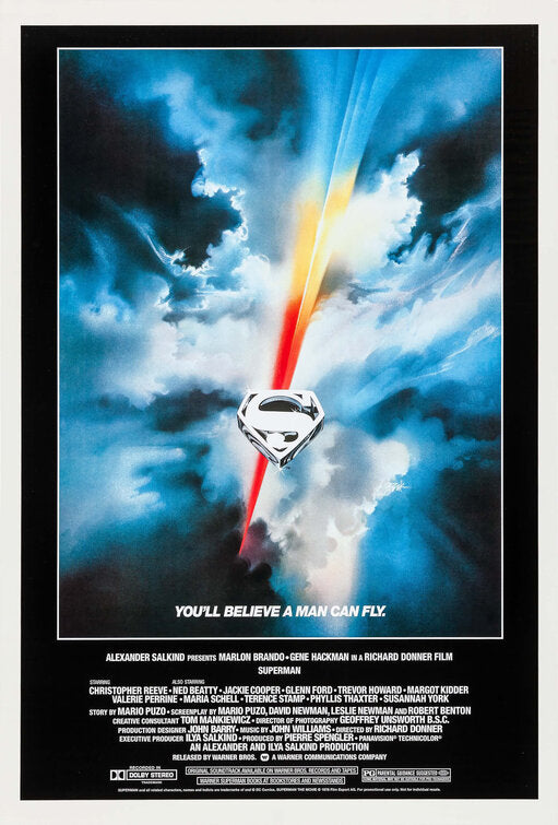 the movie poster: Superman (1978) ver1