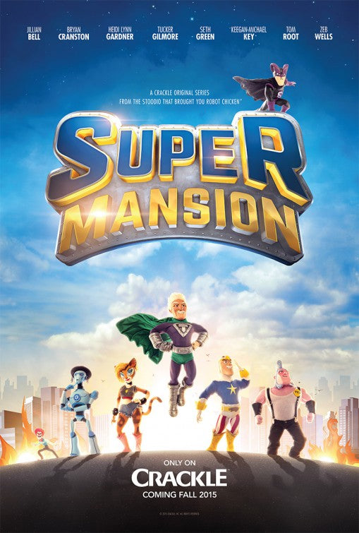 1000 piece jigsaw puzzle for tv poster: Supermansion
