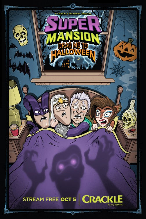 1000 piece jigsaw puzzle for tv poster: Supermansion: Drag Me to Halloween