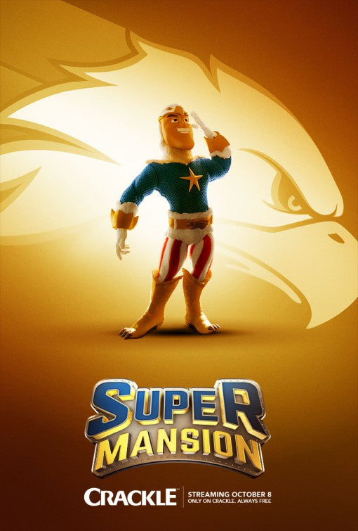 1000 piece jigsaw puzzle for tv poster: Supermansion, ver2