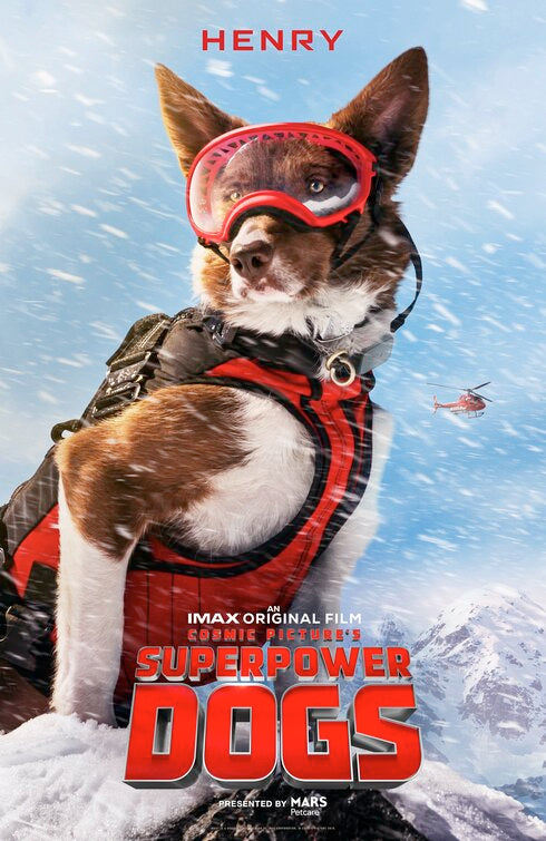 1000 piece jigsaw puzzle for the movie poster: Superpower Dogs (2019) ver4