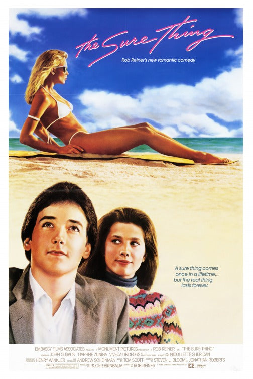 the movie poster: The Sure Thing (1985)