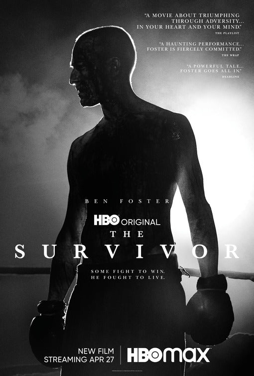 1000 piece jigsaw puzzle for the movie poster: The Survivor (2022)