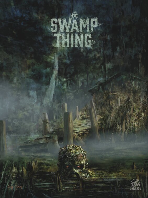 1000 piece jigsaw puzzle for tv poster: Swamp Thing, ver3