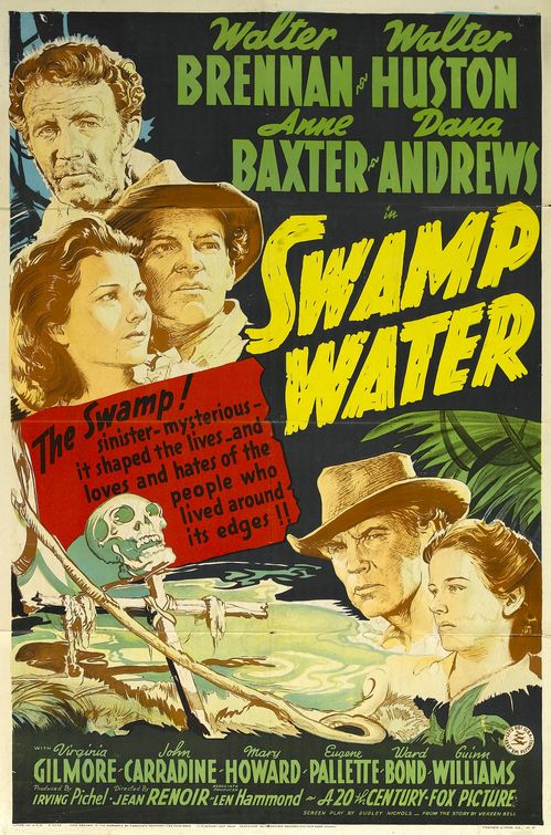 the movie poster: Swamp Water (1941)
