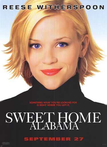 the movie poster: Sweet Home Alabama (2002)
