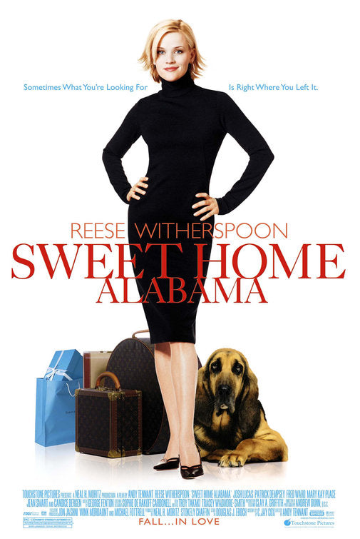 the movie poster: Sweet Home Alabama (2002) ver2