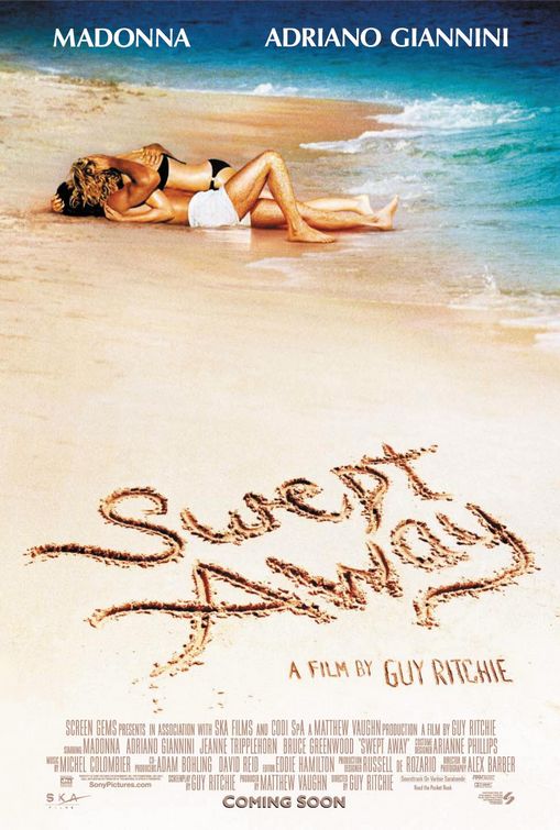 the movie poster: Swept Away (2002)