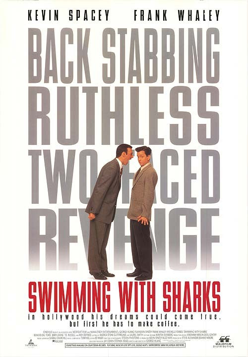 the movie poster: Swimming With Sharks (1995)