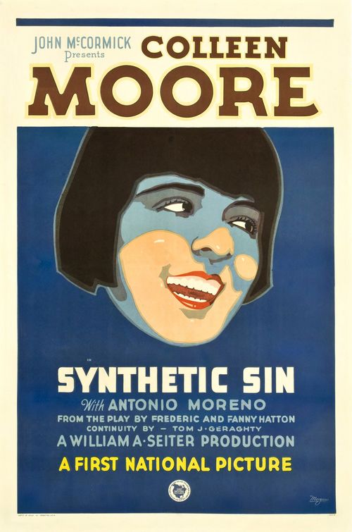 the movie poster: Synthetic Sin (1929)