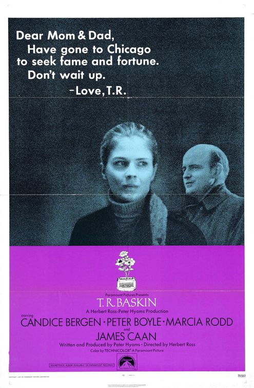 the movie poster: T.R. Baskin (1971)