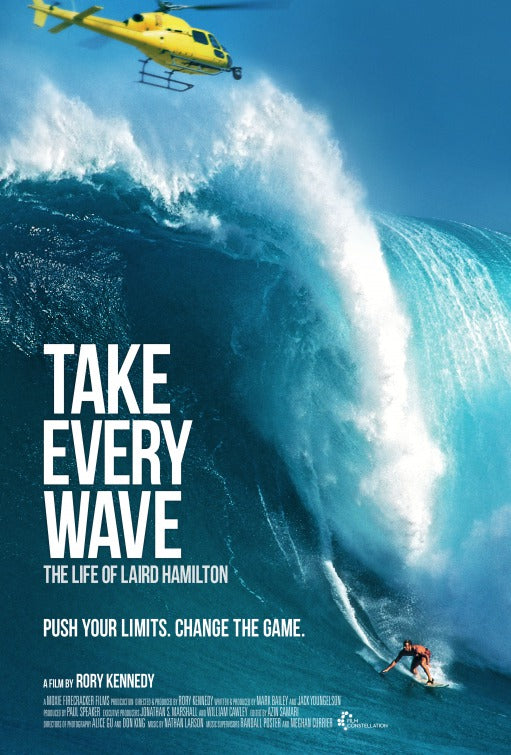 1000 piece jigsaw puzzle for the movie poster: Take Every Wave: The Life of Laird Hamilton (2017)
