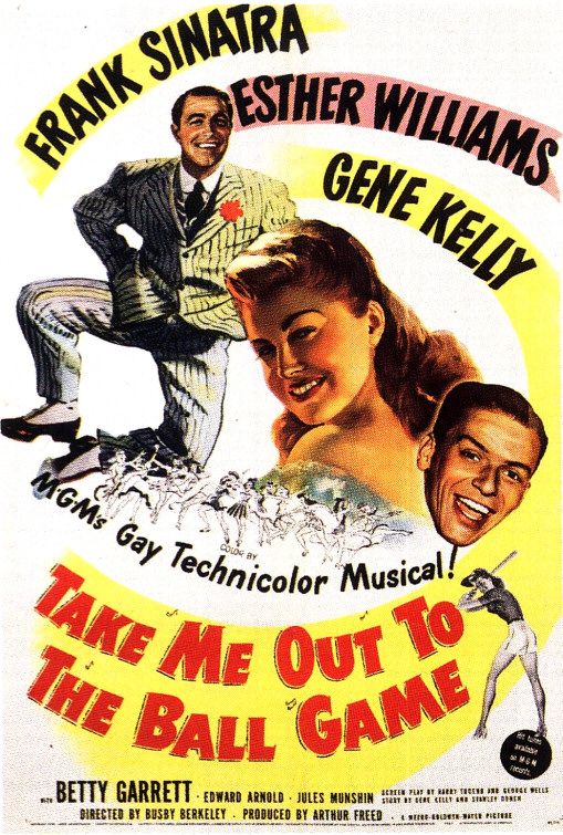 the movie poster: Take Me Out to the Ball Game (1949)