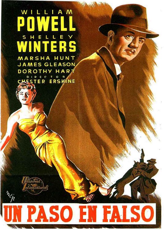 the movie poster: Take One False Step (1949) ver3