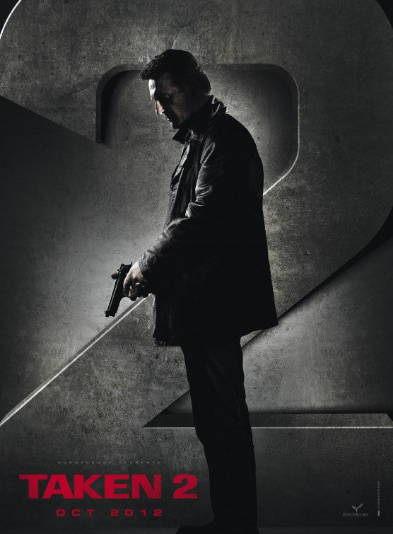 1000 piece jigsaw puzzle for the movie poster: Taken 2 (2012)