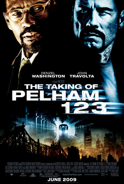 the movie poster: The Taking of Pelham 123 (2009)