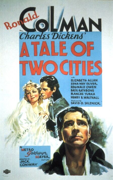 the movie poster: A Tale of Two Cities (1935) ver3