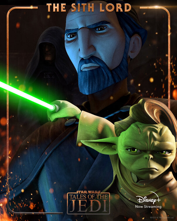 1000 piece jigsaw puzzle for tv poster: Tales of the Jedi, ver5