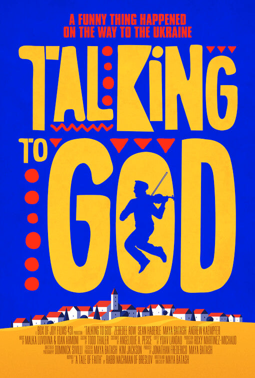 1000 piece jigsaw puzzle for the movie poster: Talking to God (2020)